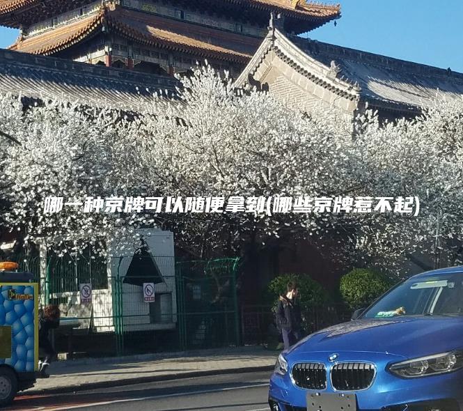 哪一种京牌可以随便拿到(哪些京牌惹不起)